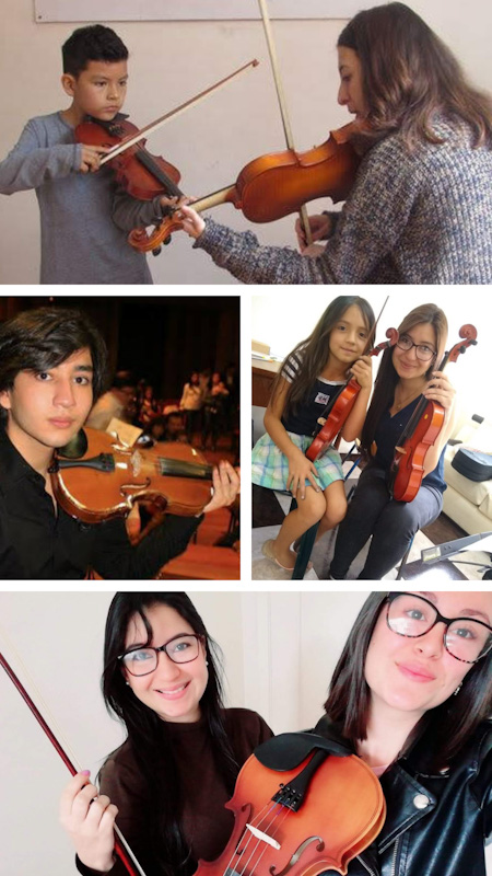 Clases de violin para todas las edades en Bogotá, Colombia